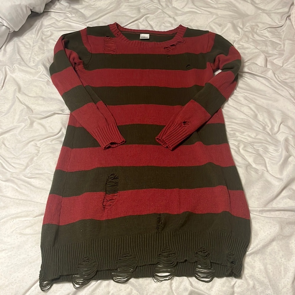 Freddy Krueger Dress and hat